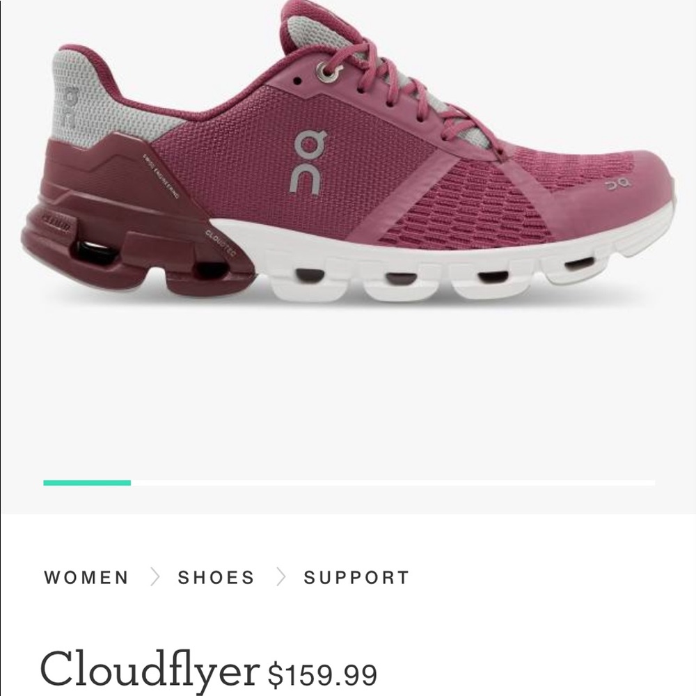 On cloudflyer running sneaker